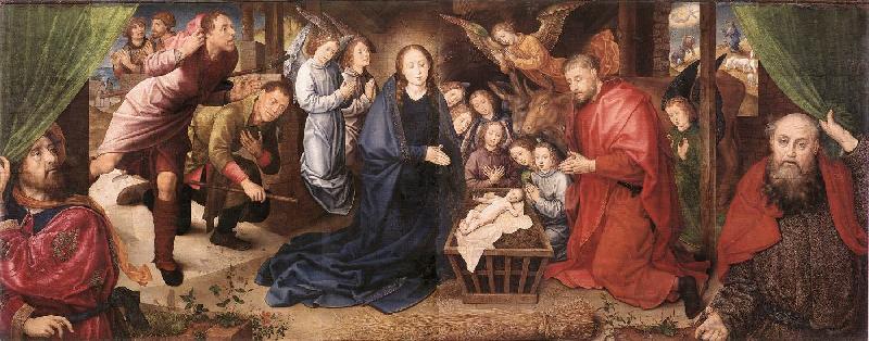 GOES, Hugo van der Adoration of the Shepherds sg